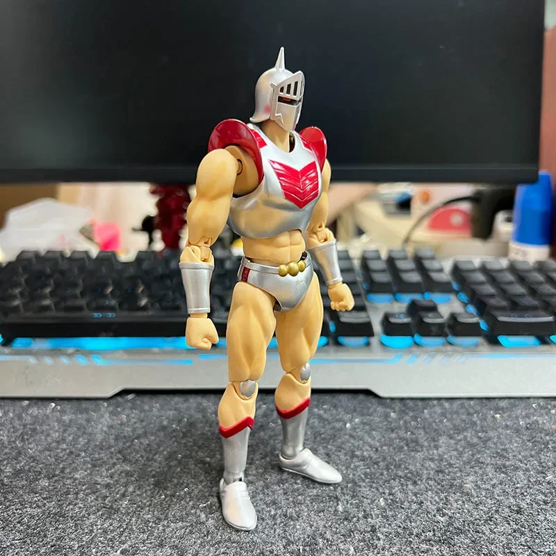 

Genuine Bandai First Edition Shf Muscle Man Mask Robin Mask Wrestler 6-inch Action Figure Collection Model