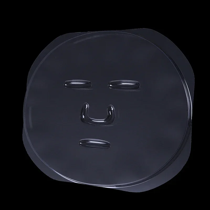 1pcs Facial Mask Mold Tray Plate Transparent PVC Fruit Vegetable Seaweed Mud Facial Mask Board Reusable Skin Care Beauty Tool 2