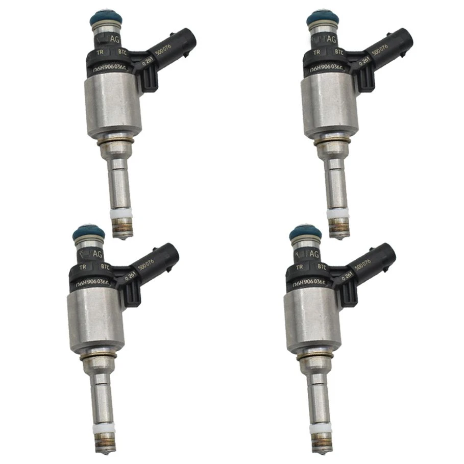 Original 4pcs Fuel Injector 06h906036h 06h906036g For For Audi A3 A4 A5 ...