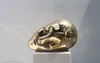 Brass Brancusi Muse Desk Minimalist Sales Room Light Luxury Decoration Display Device 3