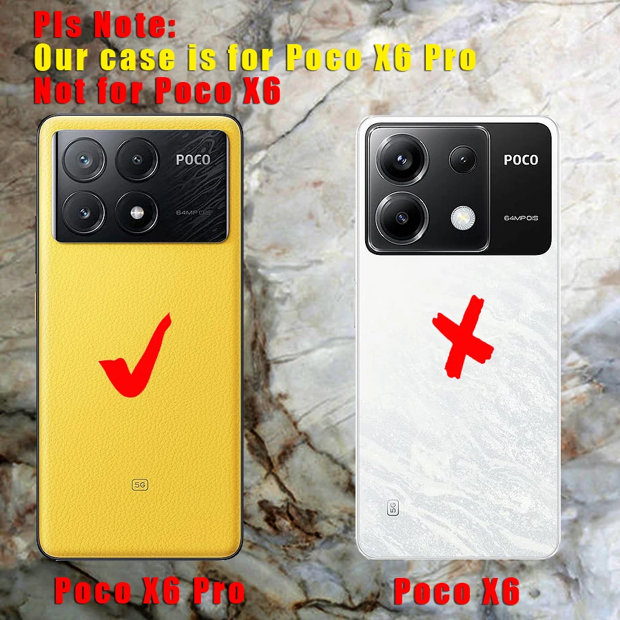 Nillkin for Xiaomi Poco X6 Pro 5G Case Camera Protection Frosted