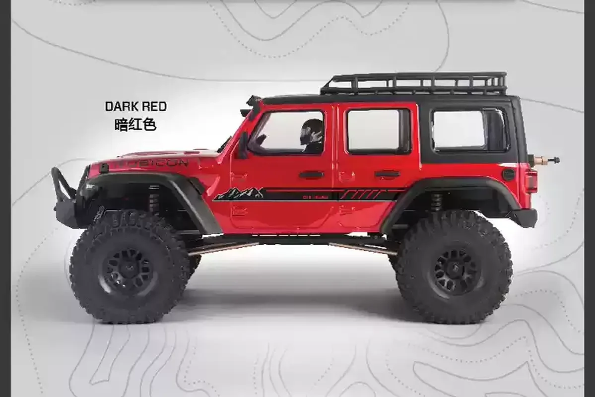 Yikong 4082 V3 1:8 remote control RC climbing car waterproof four-wheel drive door bridge differential lock off-road vehicle 6