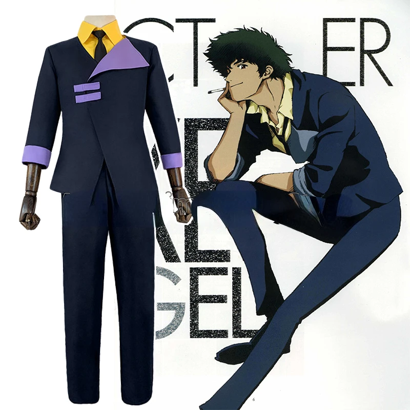 

Anime Cowboy Bebop Spike Spiegel Cosplay Costumes For Man And Women