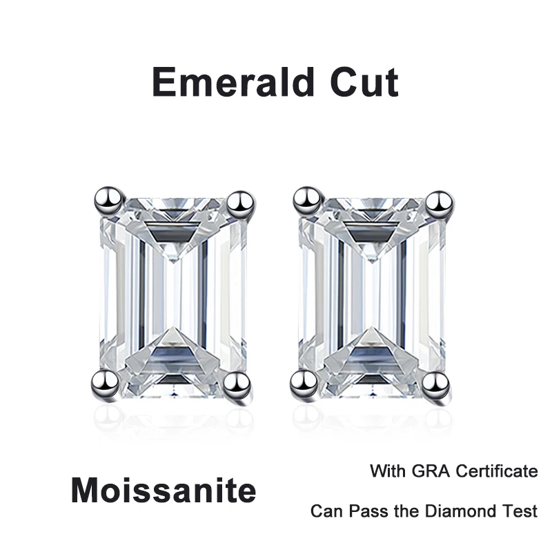 Emerald Moissanite