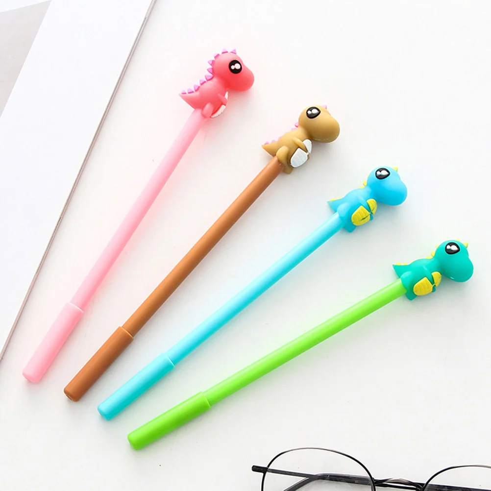 

12 Pcs Creative Ballpoint Pen Writing Pens Come Cartoon Gel Cute Novelty Stationery
