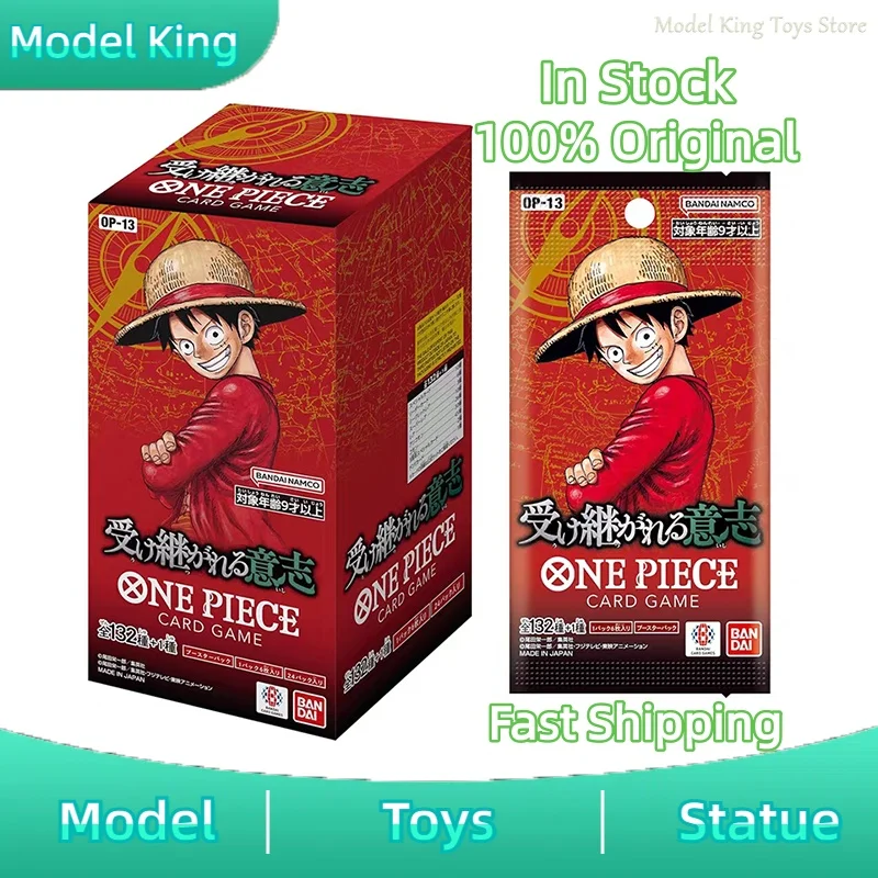 op13 japanese booster box Japanese One Piece Card Game OP13 Carrying On His Will Booster Box – UwU  Mart main image 1