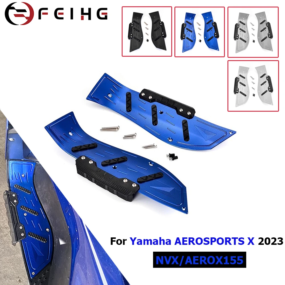 Motorcycle pedal pad, front and rear pedals, floor pedals, aluminum