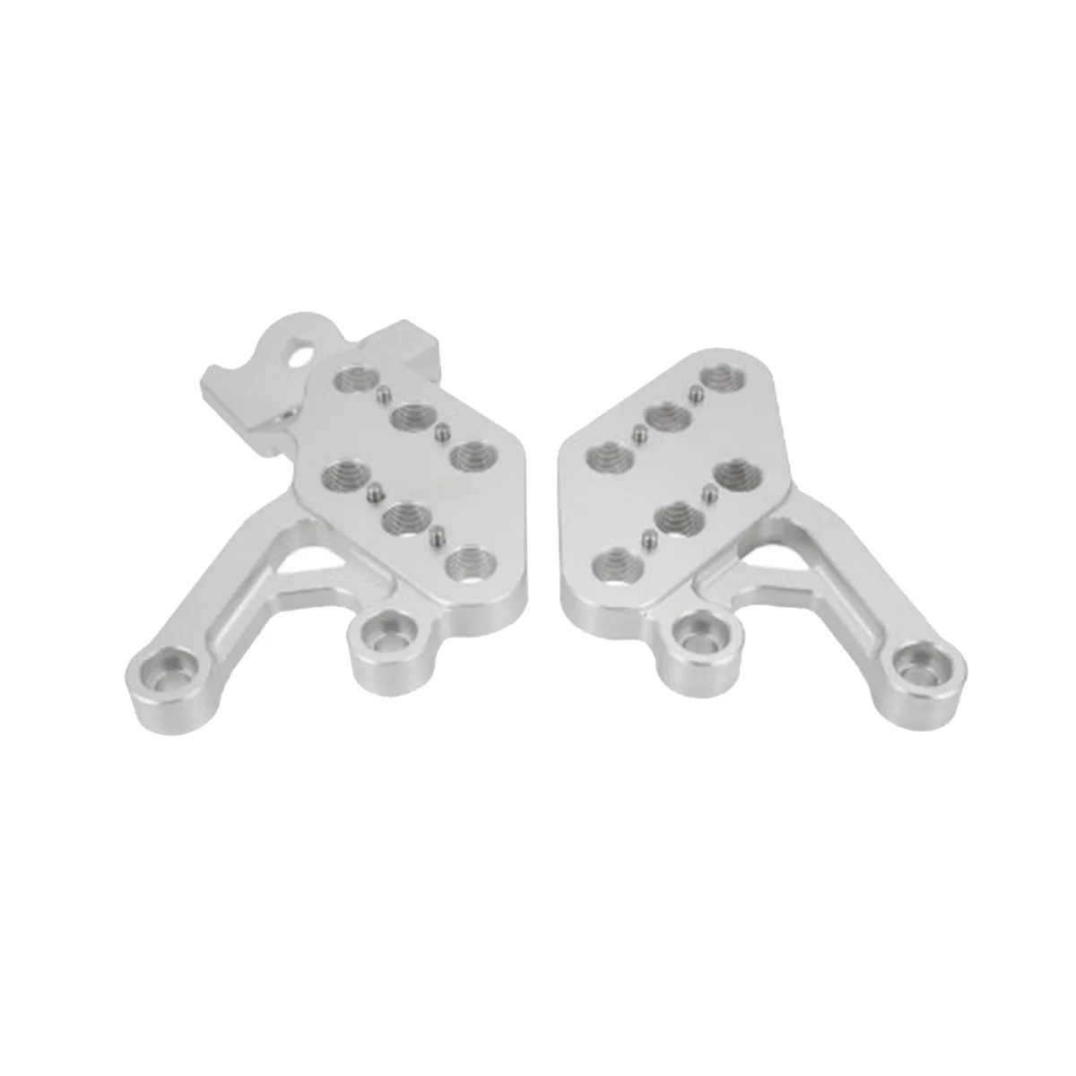 

Adjustable Pedal Support Pedal Bracket Pedal Motorcycle Accessories for X260/X160 Silver