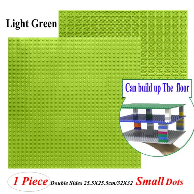 Double-Sided Building Blocks Baseplates - 32x32 Dots