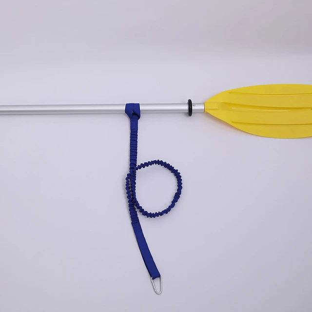 Adjustable Elastic Kayak Rod Lanyard Canoe Paddle Leash Fishing Rod Safety  Rope