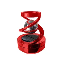 Car Solar Double-ring Aromatherapy Planetary Ornaments Car Suspended Rotating Fragrance Car Ball Floating Ball Decoration 4