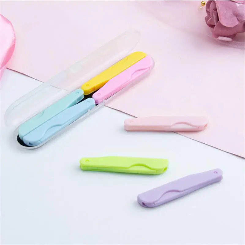Eyebrow Razor Sturdy Perfect For Beginners Precise Grooming Versatile Tool Suitable For Both Men And Women Sharp Blade Compact