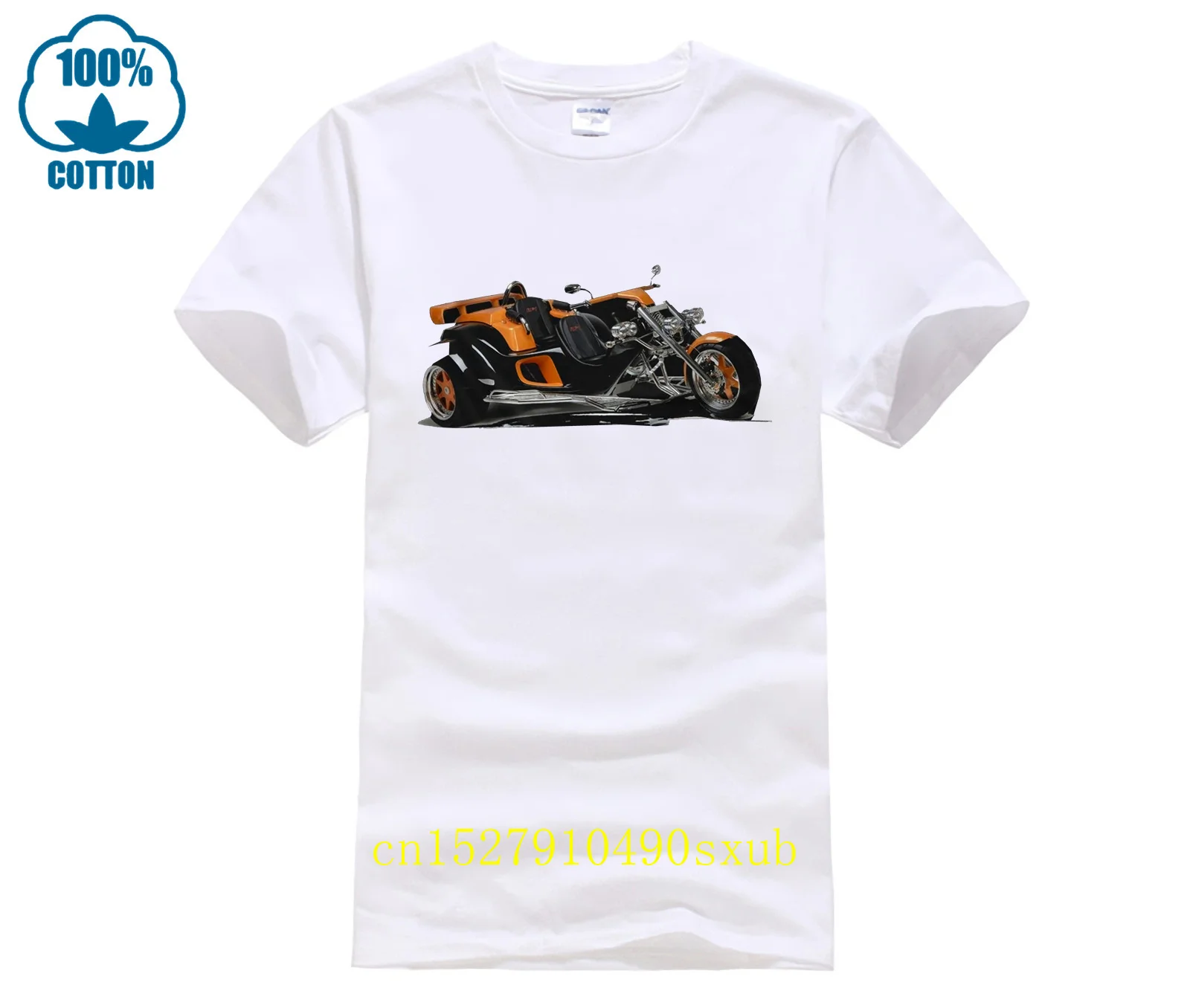 Magliette Di Qualità Da Uomo Stampa Manica Corta O Collo Tshirt Boom Trikes T-Shirt Unisex Nera T-Shirt