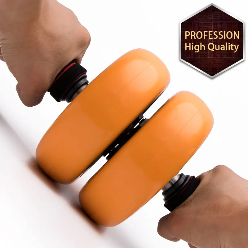 

Profession Ab Wheel Rollers Sound off Core Strength Training Abdominal Roller Ab Exercise Home Gym Thicken Stable