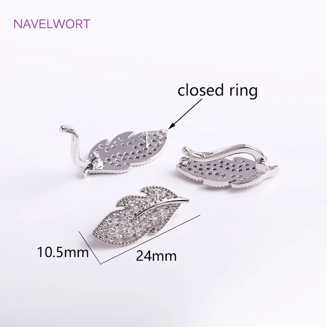 Fermagli Per Aragosta Placcati Oro 18K - 30 Pezzi, 12x7mm, Per Bracciali E Collane - Foto 10