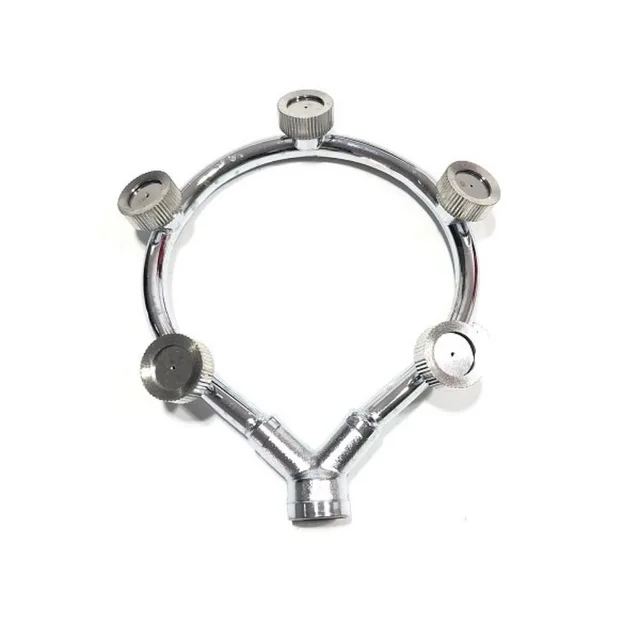 Nagynyomású Permetezőanyag Porlasztó Fúvóka Kerek Permetező Fej Öt Lyukú Gyűrűs Típusú Rozsdamentes Acél - Image 4