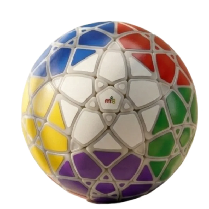 새로운 MF8 미니 바우히니아 볼 코너 터닝 트위스티 퍼즐 매직 큐브 블랙 초등학생 청소년 성인 지능 장난감 두뇌 티저