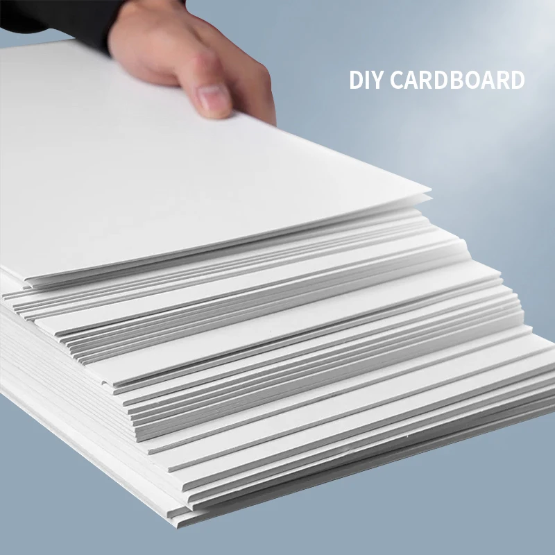 A4 Super Thick 1mm White Card 480gsm Beer Mat Craft Pulp Board For Mounting Models 10 Sheets - View #12