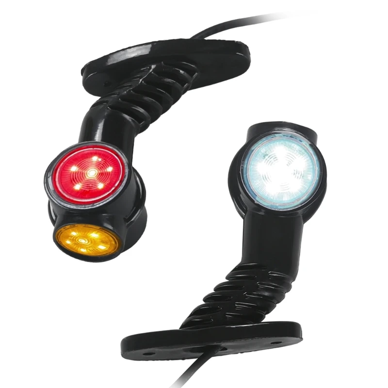 

2pcs LED Position Light Trailer Clearance Light 12V 24V Side Marker Lights For Truck Rear Light Parking Lamp Waterproof