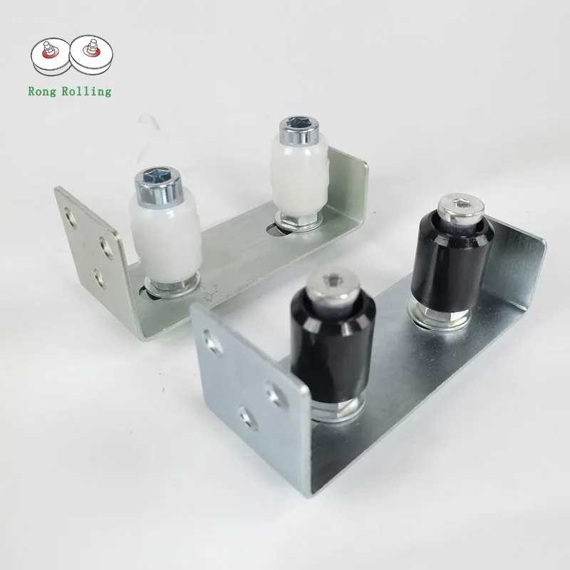 슬라이딩 게이트 상부 가이드 롤러 브래킷, 나일론 롤러, 직경 30mm, 길이 40mm, 도어 가이드 롤러, M14X68 나사 포함