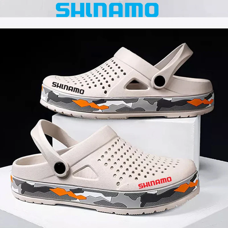 

2023 Fishing Sandals Summer Hole Water Shoes for Men Women Indoor Shoes Beach Non-Slip Flat Slippers Outdoor Autumn Fishing Shoe