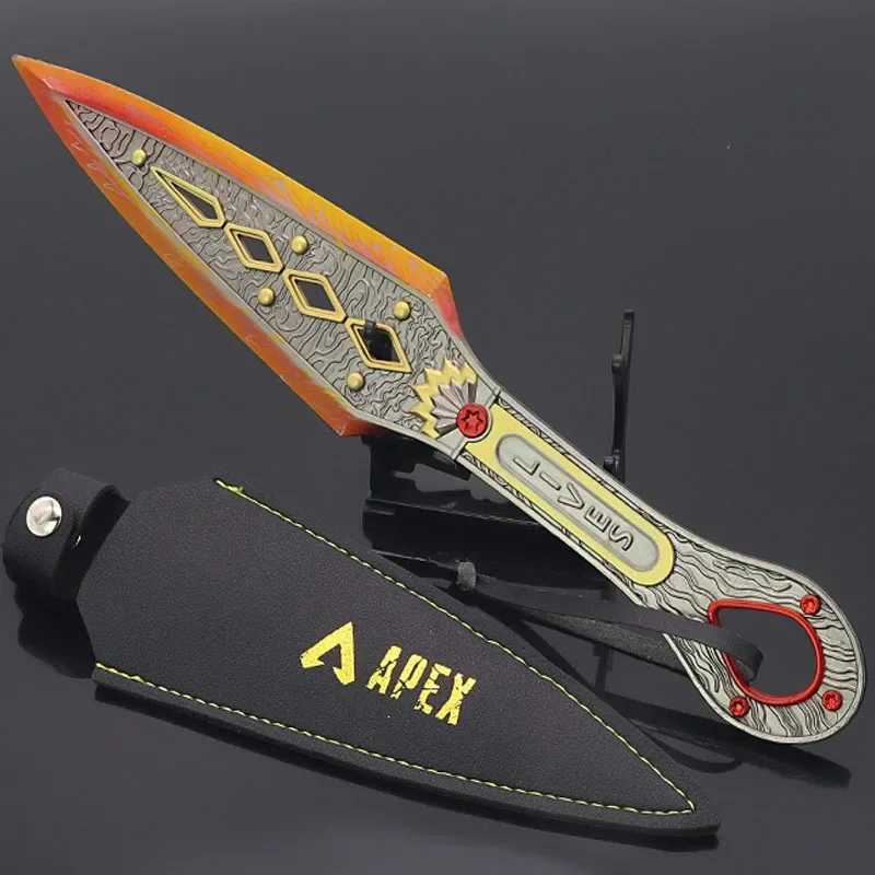 

APEX Legends Wraith Heirloom Metal Hope's Down Kunai Multiple Sizes Model Game Uncut Military Toys Knife Birthday Gifts for Boys