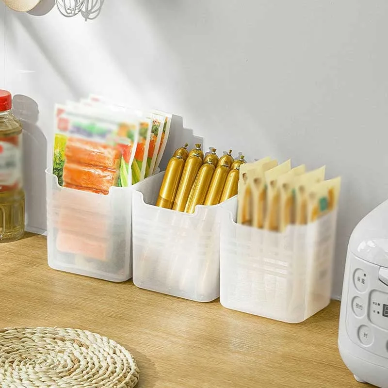 3/1Pcs Fridge Storage Box Food Fresh Refrigerator Door Organizer Bins Shelf Basket Fruit Spice Food Container Box Kitchen Case 4