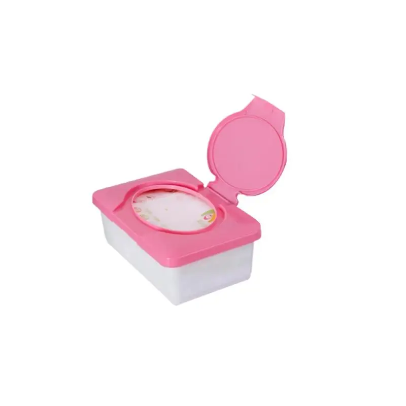 Wet Tissue Box Desktop Seal Baby Wipes Paper Storage Box Dust-proof Tissue Box Home Office Wet Wipe Holder Napkin Storage Box