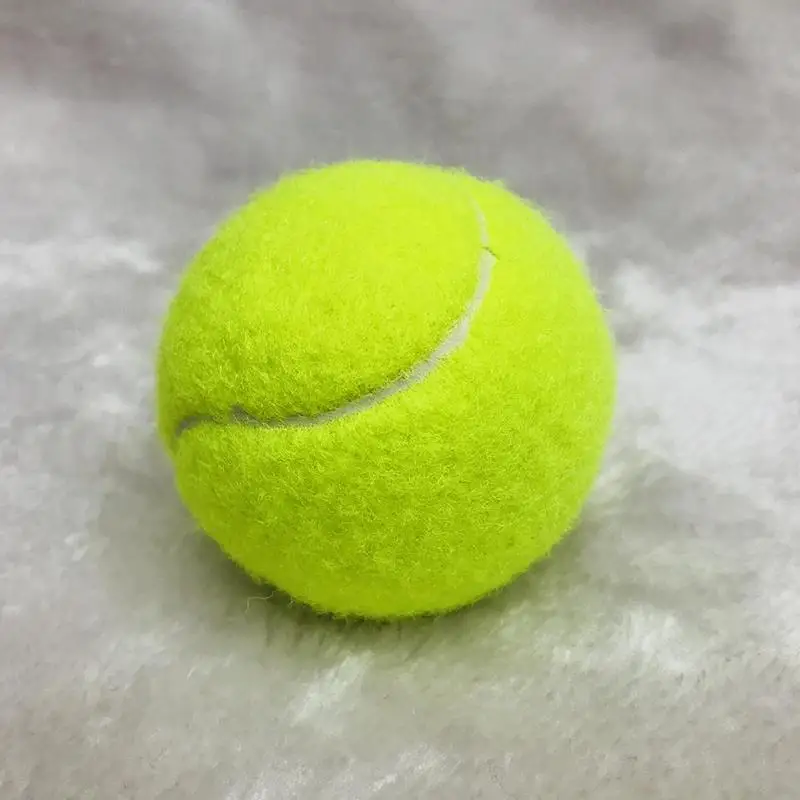 Rubber Tennis Balls 1/3/5Pcs High Resilience For School Training Club Competition Exercises Practice