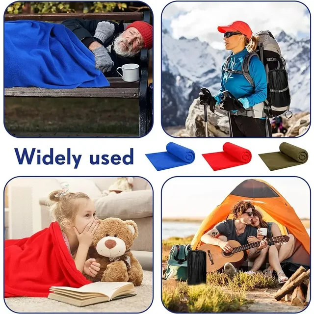 Ultralight Fleece Sleeping Bag Blanket 6