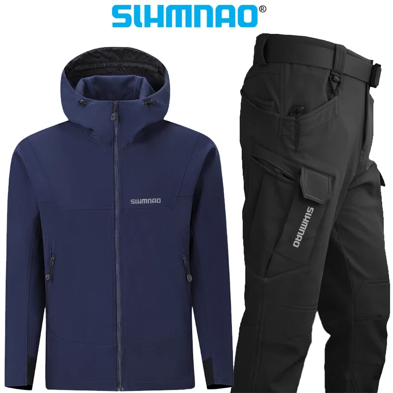 Fishing Jacket, Windproof and Waterproof Soft Shell, Men's and Women's Outdoor Hooded Jacket, Top, Cycling Jacket