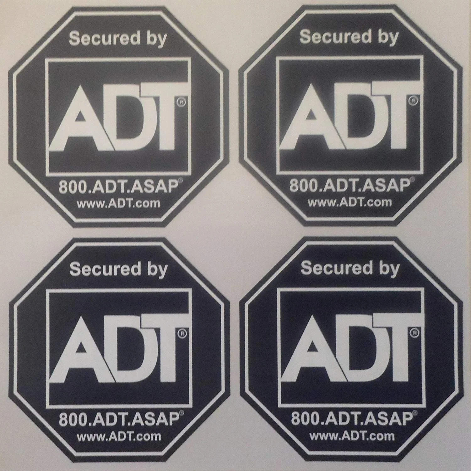 

ADT Window Sticker Decal, Authentic