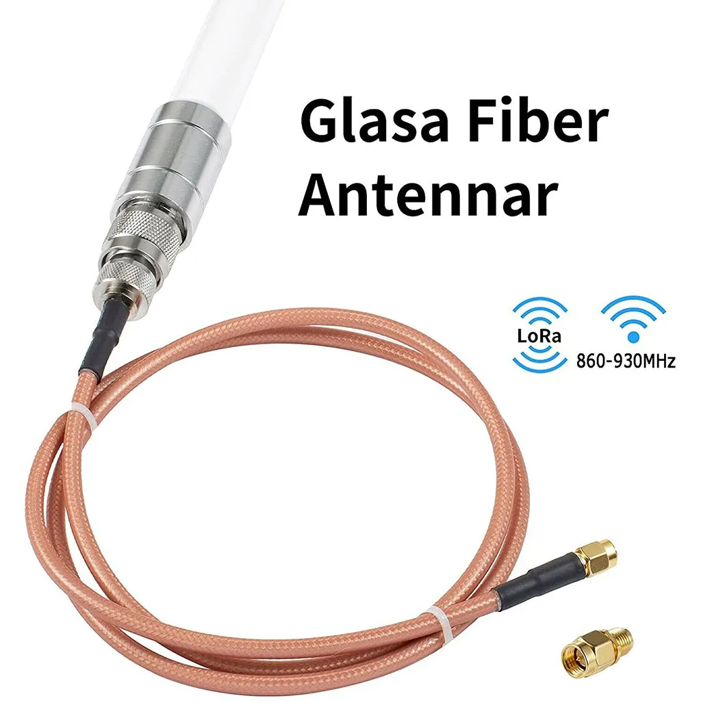 Outdoor Antenna 12 DBi 915MHz N Female Connector KSR195 Cables For Helium Hotspot RAK Nebra 300 MNTD HNT Miner