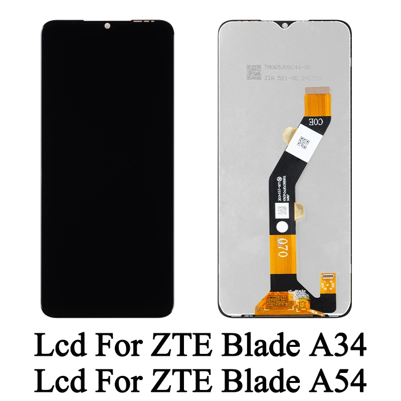 100% Tested Premium Lcd For ZTE Blade A54 Display Touch Screen