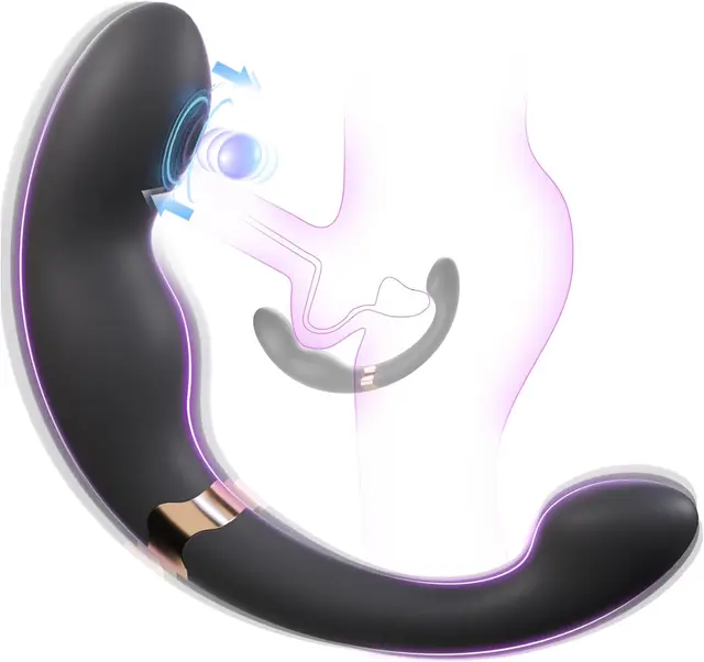 Männliches Analsexspielzeug, Prostata-Massagegerät, Vibrator für Männer, schwules Klopfen, vibrierender, gebogener Analdildo, Buttplug für Männer, Frauen, Paare 1