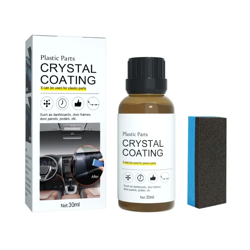 

SUV Car Plastic-Parts Refurbish Agent Cleaning Supplies Auto Retreading Interior Renovated Coating Paste Maintenance Wax