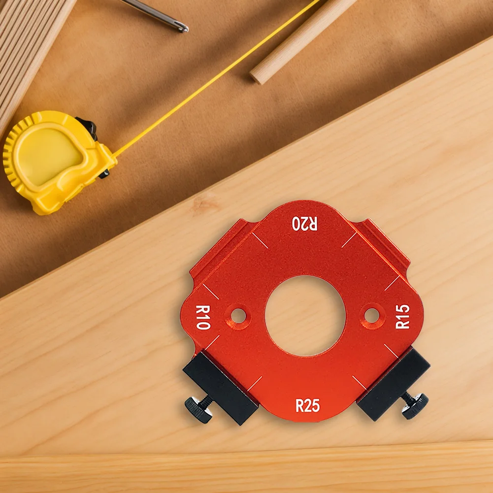 Woodworking Router Templates R10-R25/R30-R50 Radius Jig Arc Angle Positioning Template Woodworking Hand Tool