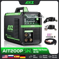 AIXZ HF TIG Welding Machine 200A AIT200P AC DC Welder With Pulse 5 in 1 IGBT Inverter ARC Stick Welder Spot TIG Aluminum Welder 1
