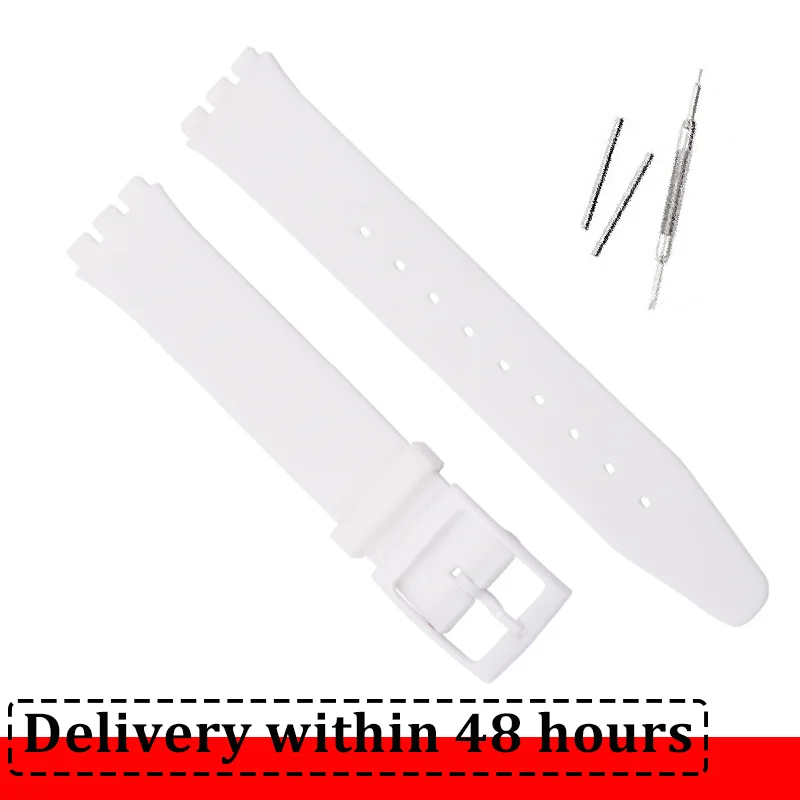 Waterproof Silicone Watch Band - Soft Rubber Strap Bracelet