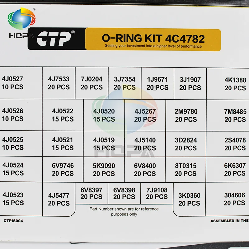 O-RING KIT CAT HYDRAULIC HOSE FITTING O-RING FOR CAT ALL DEVICES CA4C4782 4C-4782 4C4782