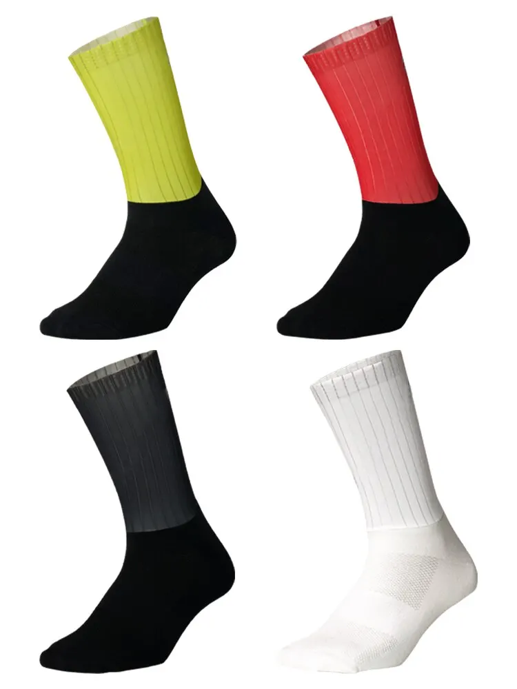 

Team Cycling Competition Socks Breathable Silicone Anti-skid Tube Socks For Men And Women 2024 new socks