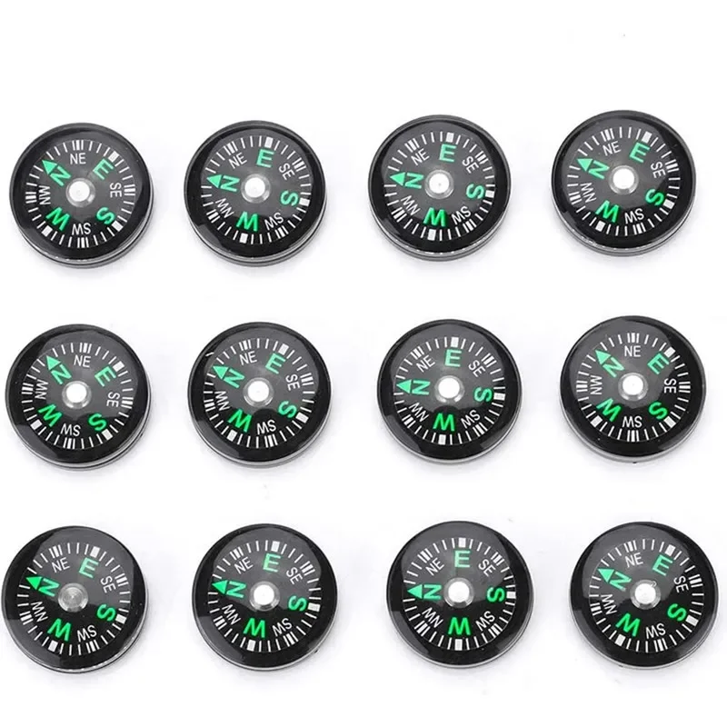 Most Popular 20mm Automotive Outdoor Mountaineering Essential Multifunctional Compass