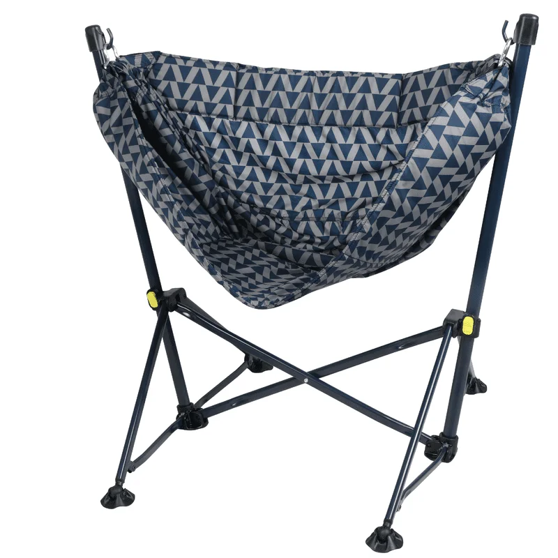 Hammock Camping Chair, Nylon, Blue 1
