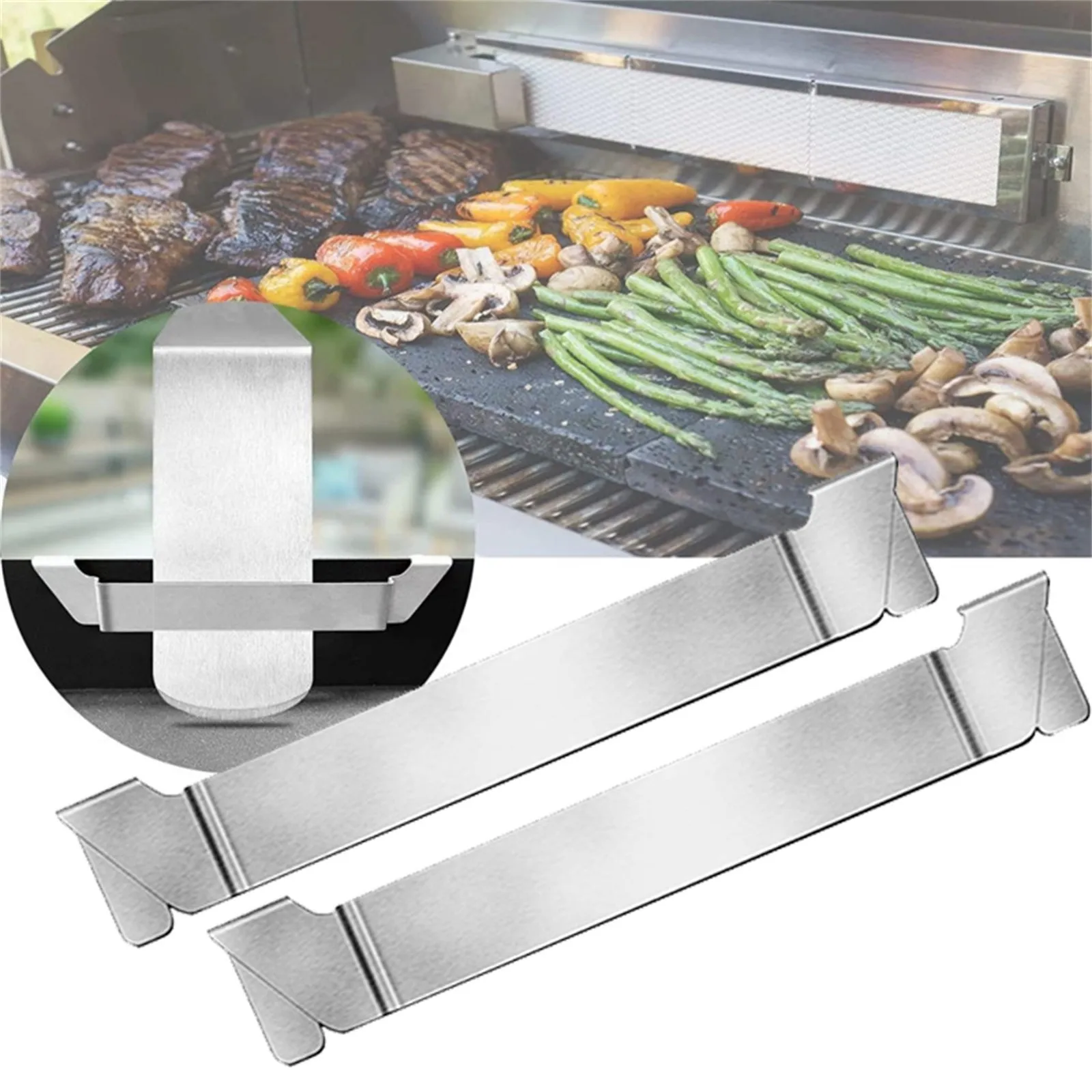 BBQ Griddle Spatula Holder Steel Barbecue Tool Hold Rack Griddle Accessories Blackstone Camp Chef Flat Top