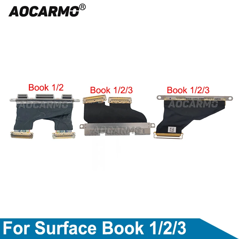 Porta Di Ricarica Aocarmo Per Microsoft Surface Book 1 2 3 Book2 Book3 X910984 X910987 Connessione Tastiera Cavo Di Ricarica Dock Flessibile
