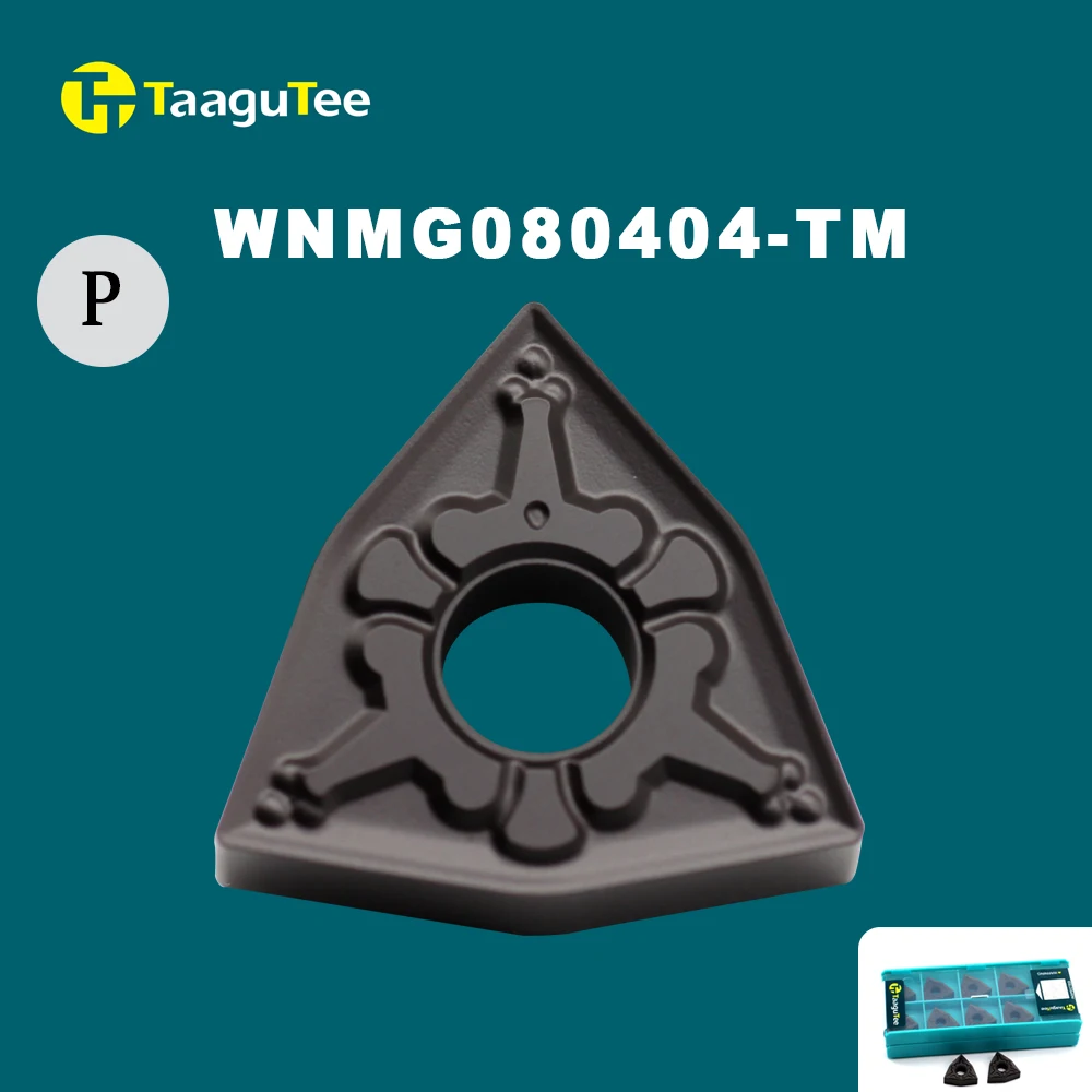 

10Pcs WNMG080404 TM TT4125 Carbide Inserts External Turning Tools Metal Turning Tools Machine Blade Parts Lathe Cut
