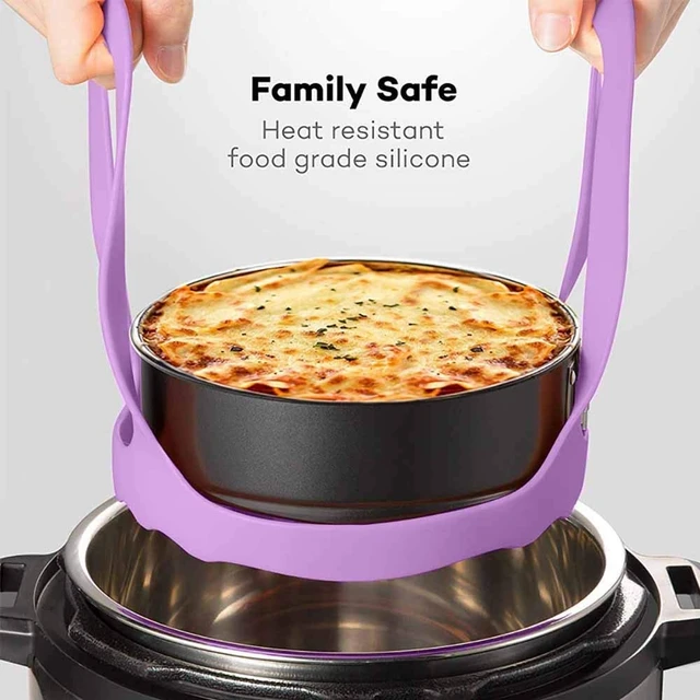 304 Stainless Steel Steamer Basket Instant Pot Accessories for 3/6/8 Qt  Instant Pot Pressure Cooker with Silicone Covered Handle - AliExpress