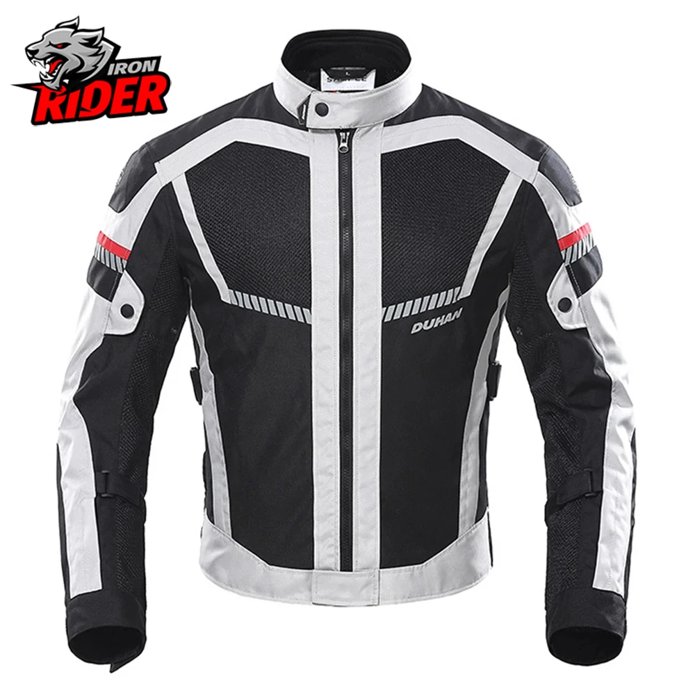 

Летняя дышащая мотоциклетная куртка, ветрозащитная мотоциклетная одежда для езды на открытом воздухе, съемная одежда для мужчин