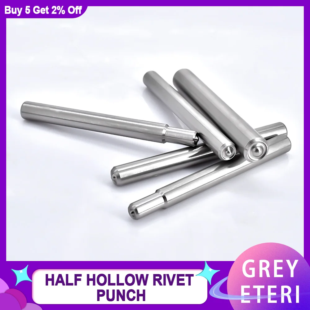 เครื่องตอกหมุดครึ่งกลวงหมุดมือกดเคาะการจับจีบเครื่องมือมือเครื่องตอกหมุด M2.5 M2 M3 M4 M5 M6 M10 M8 1