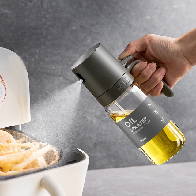 Vaporisateur d'huile pour cuisine, distributeur d'huile d'olive, friteuse à  air, camping, barbecue, cuisson